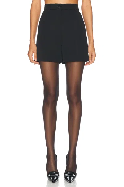 Dolce & Gabbana Tailored Short In Nero