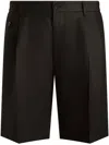 Dolce & Gabbana Tailored Shorts In Black  