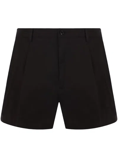 DOLCE & GABBANA DOLCE & GABBANA TAILORED SHORTS WITH PLEATS