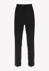 Dolce & Gabbana Tailored Slim-fit Pants In Black