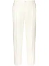 Dolce & Gabbana Tailored Tapered Trousers In White