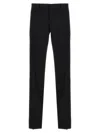 Dolce & Gabbana Bespoke Pants With Belt Loops And Pockets In Black