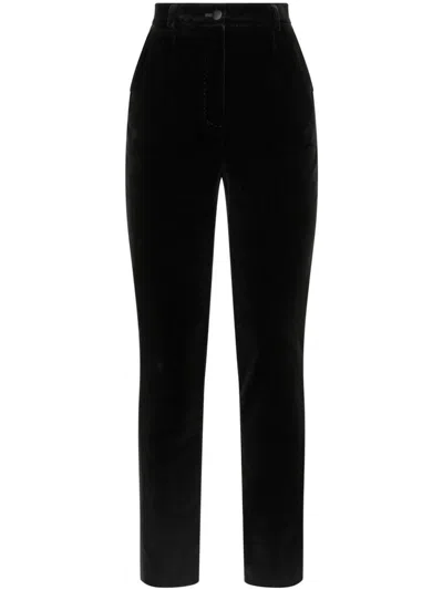 DOLCE & GABBANA TAILORED VELVET TROUSERS