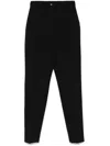 Dolce & Gabbana Tailored Wool Trousers In Black