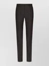 Dolce & Gabbana Tailored Woolen Trousers Check Pattern In Brown