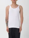 Dolce & Gabbana Classic Fit White Sweater With Logo Patch In White