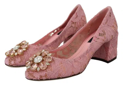 Dolce & Gabbana Taormina Heel In Pink