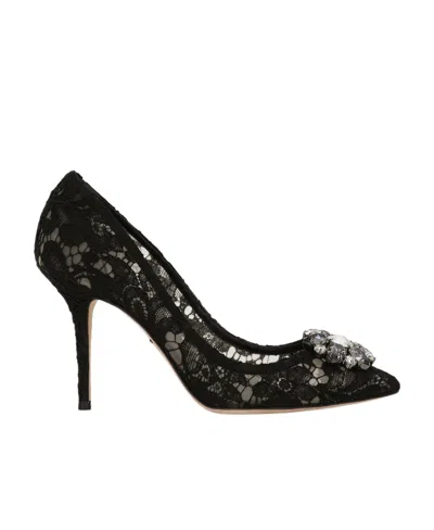 Dolce & Gabbana Taormina High Heels In Black