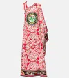 Dolce & Gabbana Bedruckter Kaftan Taormina Aus Seide