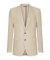 Dolce & Gabbana Single-breasted Wool Jacket In Nude