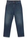 Dolce & Gabbana Tapered Jeans In Blue