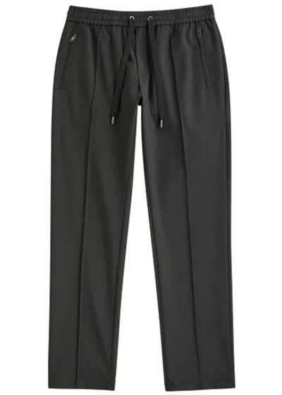 DOLCE & GABBANA DOLCE & GABBANA TAPERED-LEG WOOL-BLEND TROUSERS