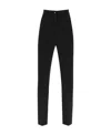 Dolce & Gabbana Milano-stitch Cigarette Pants In Black