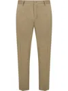 Dolce & Gabbana Tapered Tailored Trousers In Neutrals