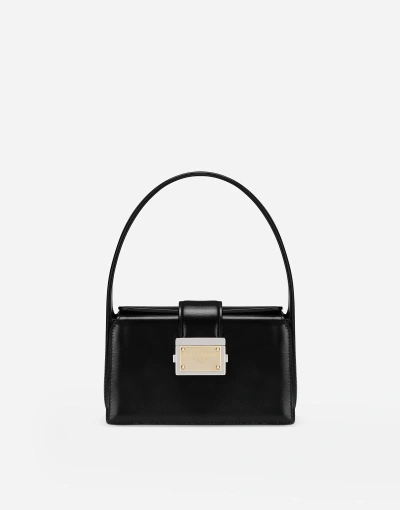 Dolce & Gabbana Targa Handbag In Black