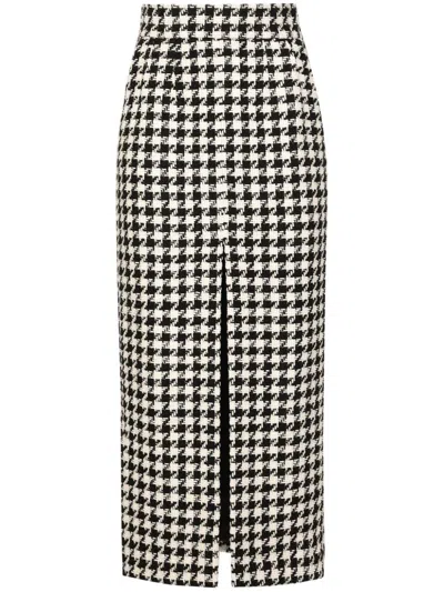 DOLCE & GABBANA TARTAN CHECK SKIRT