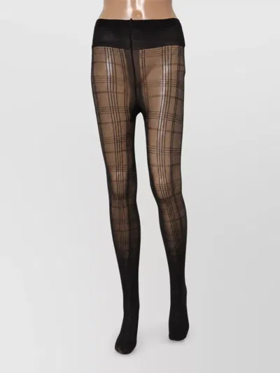 Dolce & Gabbana Tartan Pattern Tights