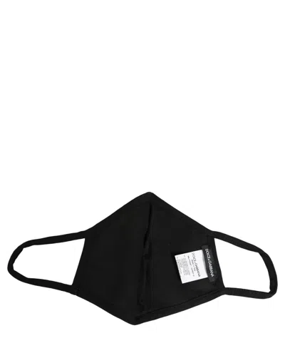 Dolce & Gabbana Tartan Plaid Face Mask In Red