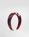 Dolce & Gabbana Tartan-print Headband In Multi