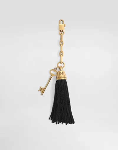 Dolce & Gabbana Tassel Keychain In Multi