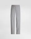 Dolce & Gabbana Technical Fabric Cargo Pants In Grey