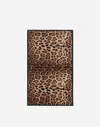 Dolce & Gabbana Terry Cotton Bath Mat In Multicolor