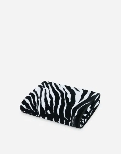 DOLCE & GABBANA TERRY COTTON BATH TOWEL