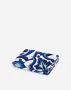 Dolce & Gabbana Terry Cotton Bath Towel In Multicolor