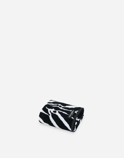 Dolce & Gabbana Terry Cotton Guest Towel In Multicolor