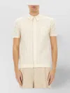 Dolce & Gabbana Perforated Cotton Knit Shirt