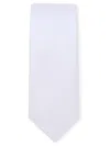 Dolce & Gabbana Textured-finish Linen Tie In White