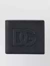 Dolce & Gabbana Textured Leather Billfold Bifold Wallet