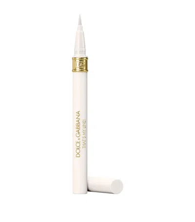 Dolce & Gabbana That's My Line! 24h Lasting Waterproof Eyeliner In White