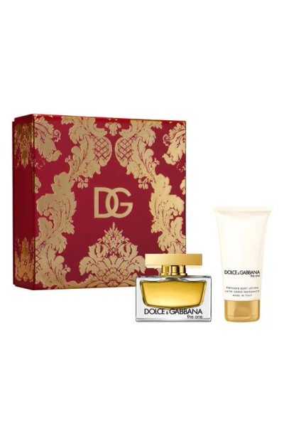 Dolce & Gabbana The One Eau De Parfum 2-piece Gift Set $108 Value In White