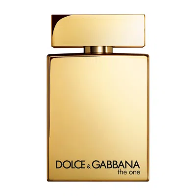 Dolce & Gabbana The One For Men Eau De Parfum Gold Intense 3.3 oz / 100 ml Eau De Parfum Spray In White
