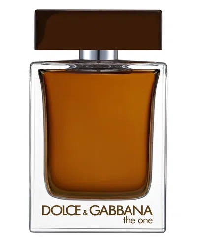 Dolce & Gabbana The One For Men Eau De Parfum Spray, 5.07 Oz. In Transparent