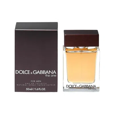 Dolce & Gabbana The One Men / Dolce And Gabbana Edt Spray 1.7 oz (50 Ml) (m) In Orange