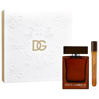 Dolce & Gabbana The One Pour Homme Parfum Cologne Gift Set In Transparent