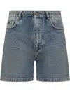 Dolce & Gabbana Denim Shorts Bermuda And Short Light Blue In Blue