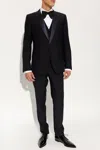 Dolce & Gabbana Three-piece Wool Suit In Navy Blue