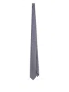 Dolce & Gabbana Dg Logo Jacquard Tie In Purple