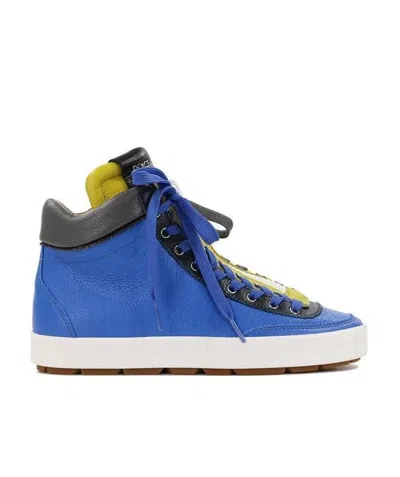 Dolce & Gabbana Tie Casual Sports Shoes In Blue