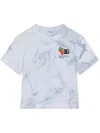 Dolce & Gabbana Tie-dye Print T-shirt In White
