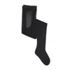 Dolce & Gabbana Tights With A Monogram Pattern In Black