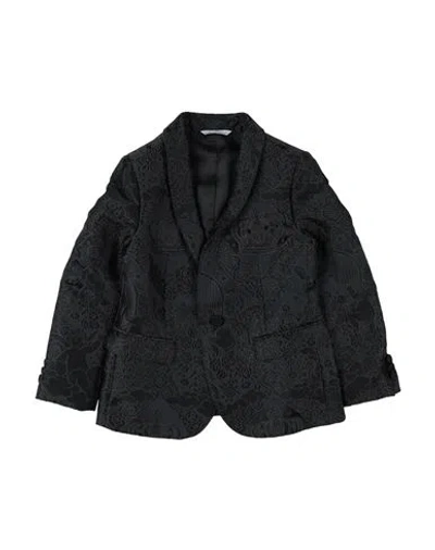 Dolce & Gabbana Babies'  Toddler Boy Blazer Black Size 5 Polyester