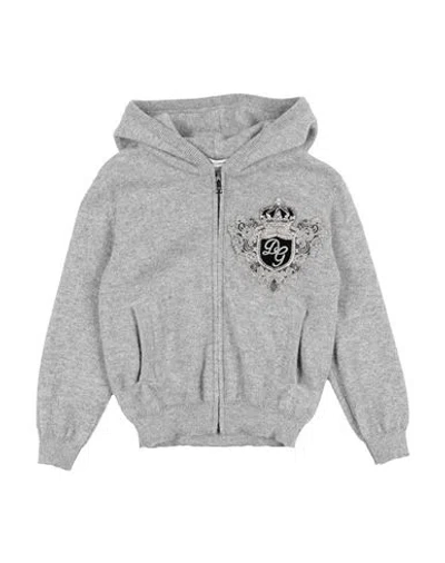 Dolce & Gabbana Babies'  Toddler Boy Cardigan Grey Size 4 Cashmere