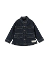 Dolce & Gabbana Toddler Boy Denim Outerwear Blue Size 5 Cotton, Elastane, Aluminum, Resin, Zamak In Blue
