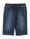 Dolce & Gabbana Toddler Boy Denim Shorts Blue Size 5 Cotton, Elastane, Brass, Polyester In Blue