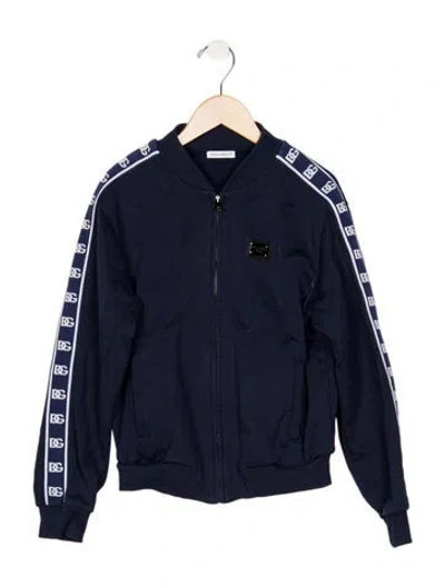 Pre-owned Dolce & Gabbana Babies' Toddler Boy's Jacket In Blue
