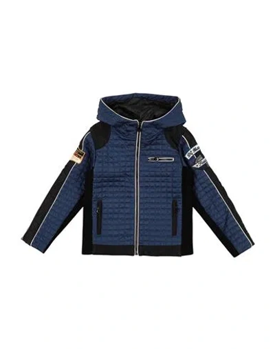 Dolce & Gabbana Babies'  Toddler Boy Jacket Midnight Blue Size 6 Polyester, Virgin Wool, Viscose